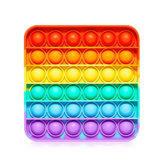Rainbow pop up fidget sensory toy